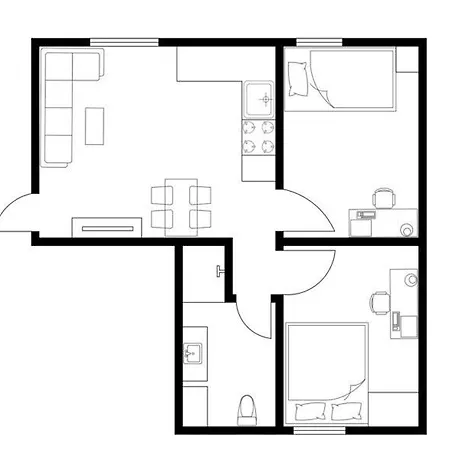 Pergola - Free Parking - 5 Min Walk To Facilities 아파트 *