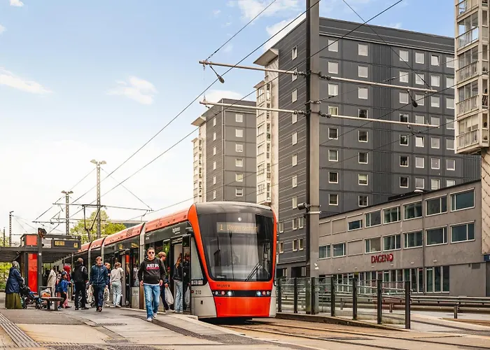 Pergola - Free Parking - 5 Min Walk To Facilities 卑爾根